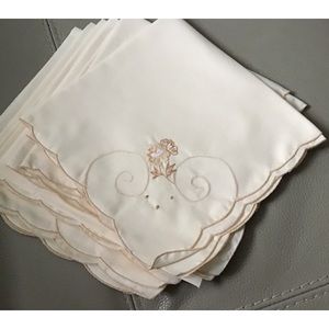 VINTAGE COTTON/LINEN SET OF 6 NAPKINS🇺🇦🇺🇦🇺🇦